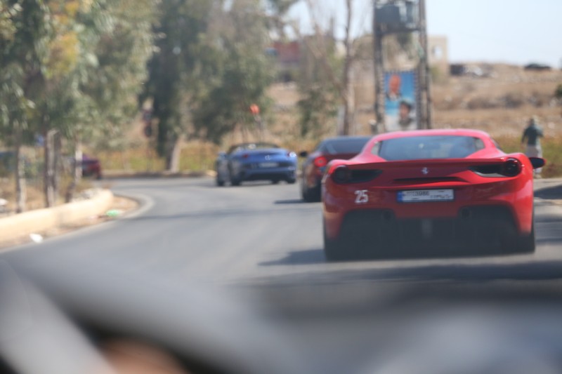 Ferrari Panorama Lebanon 2016 Ride